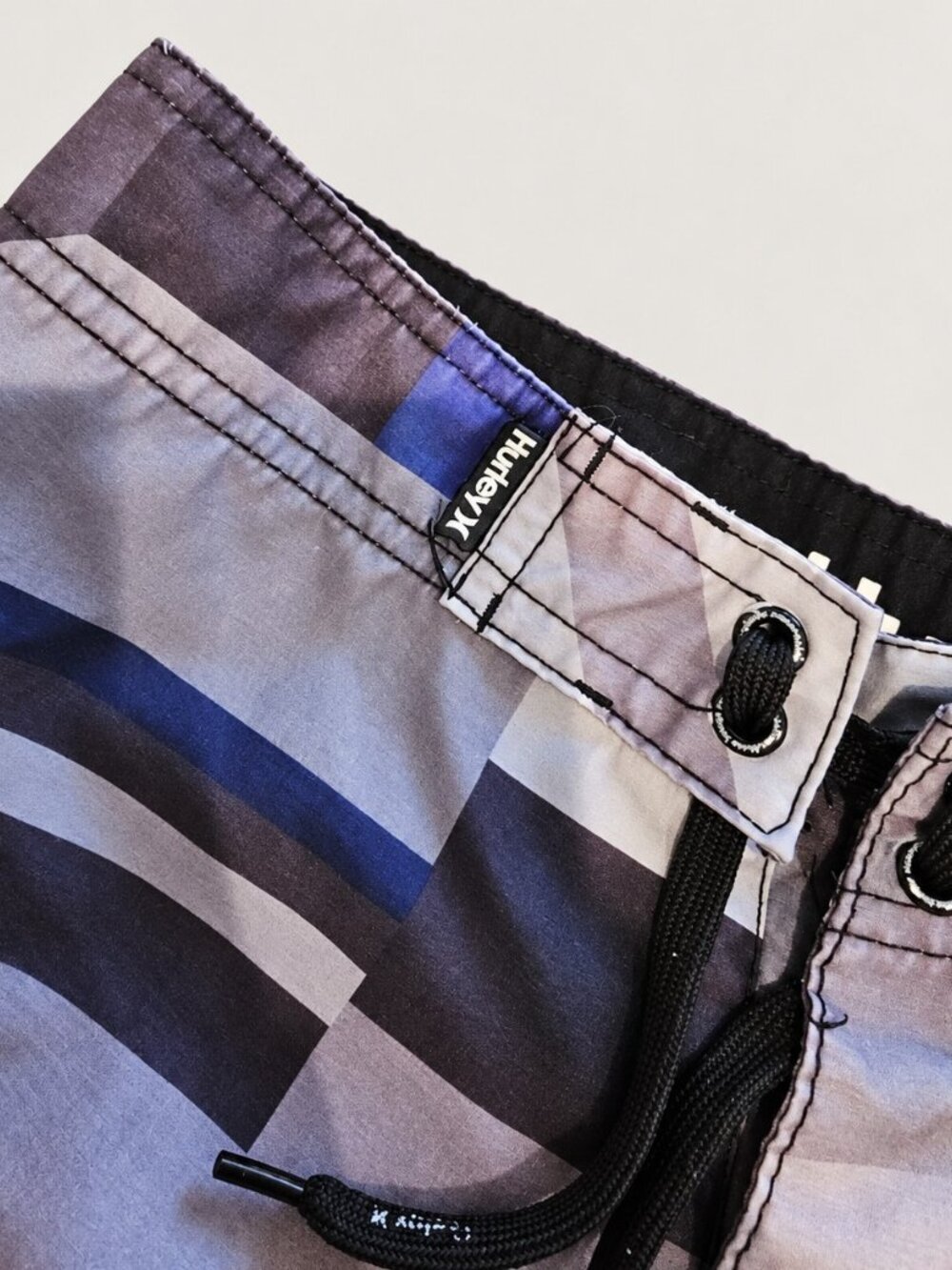 Abstract Geometric Board Shorts - Picture 3 of 6